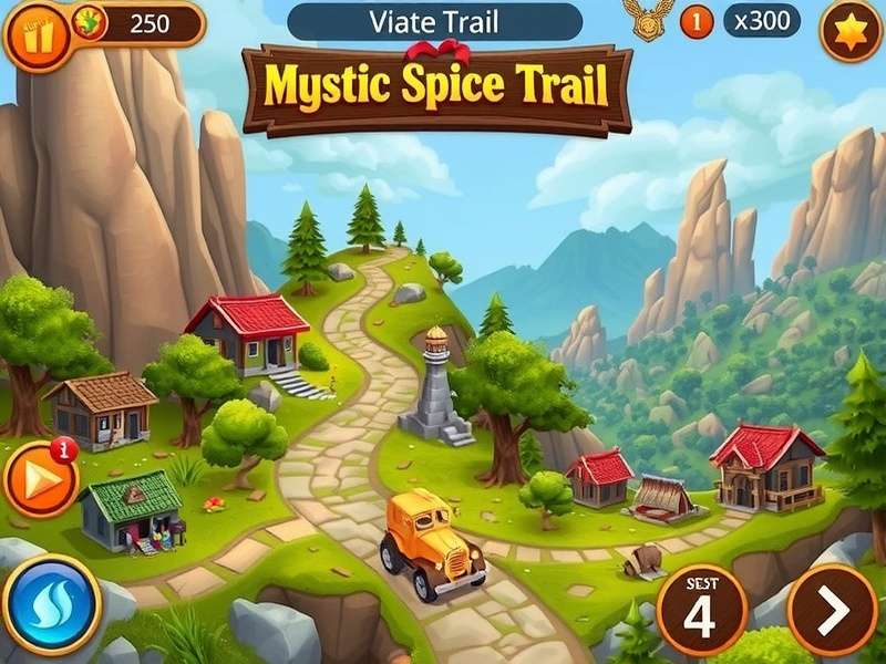 Mystic Spice Trail Game Screenshot